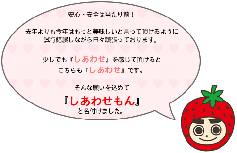 いちごについて